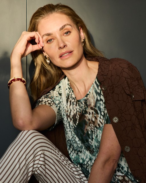 Z26-211 Dokuma jasje, Z26-233 Carino top, Z26-223 Smily broek 7/8 