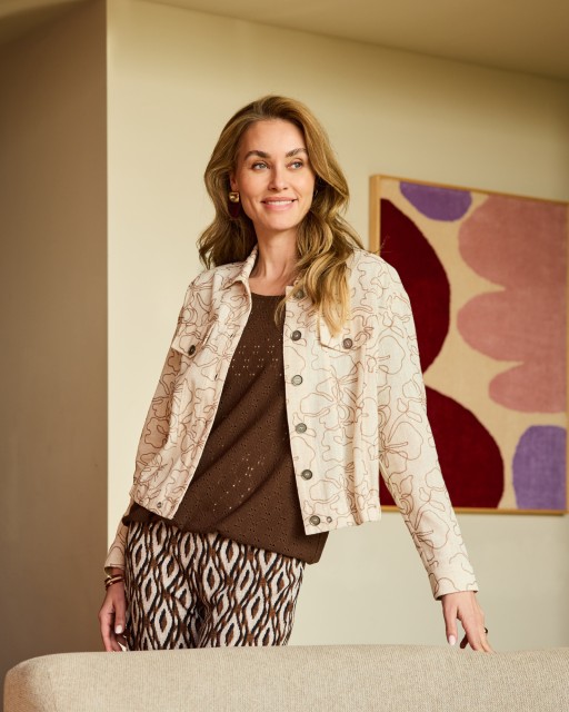 Z26-215 Raoul jasje, Z26-210 Cassidy top, Z26-209 Finca broek